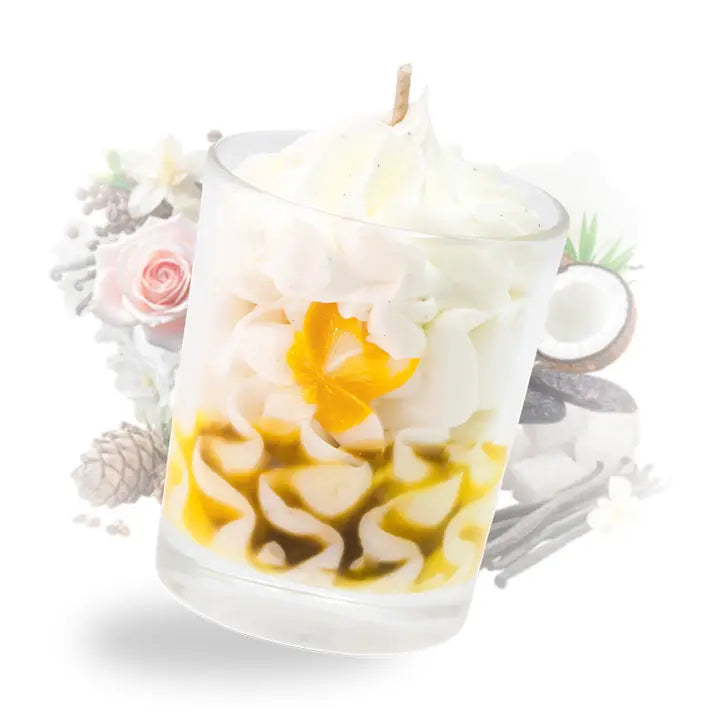 Petite bougie chantilly délice vanillé