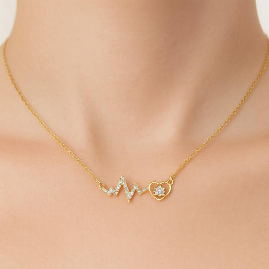 Collier battement coeur