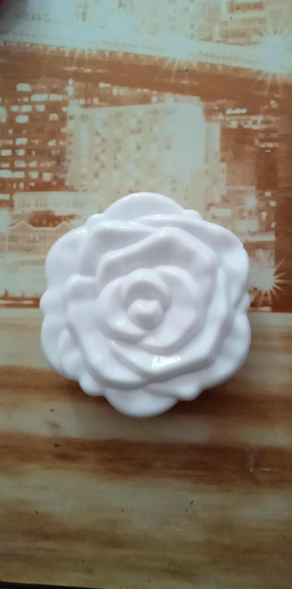 Miroir en forme de fleur