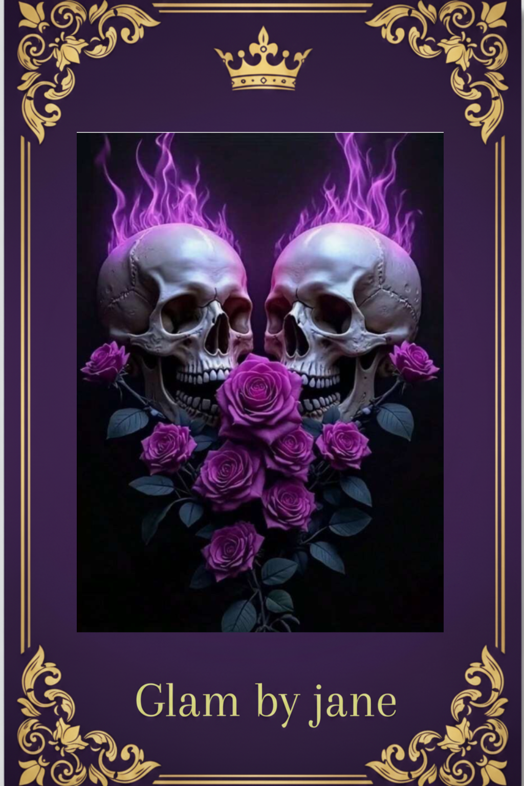 💀💎 Diamond Painting 5D L'Amour au-delà de la Mort
