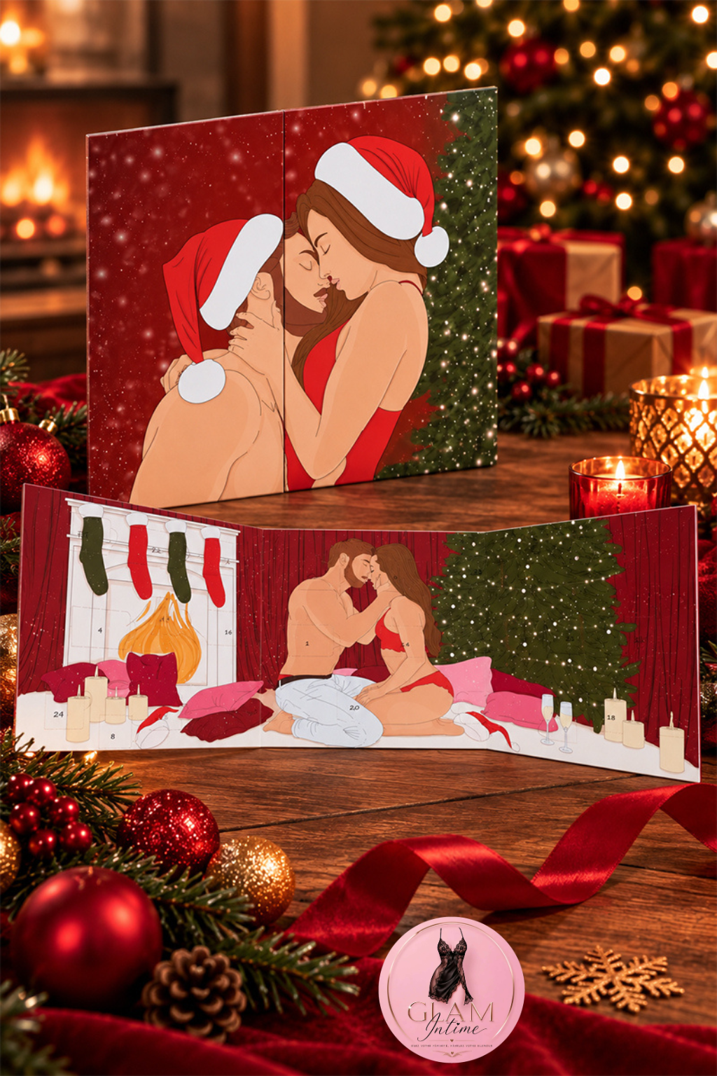 🎄 Calendrier de l’Avent Sensuel pour Couple