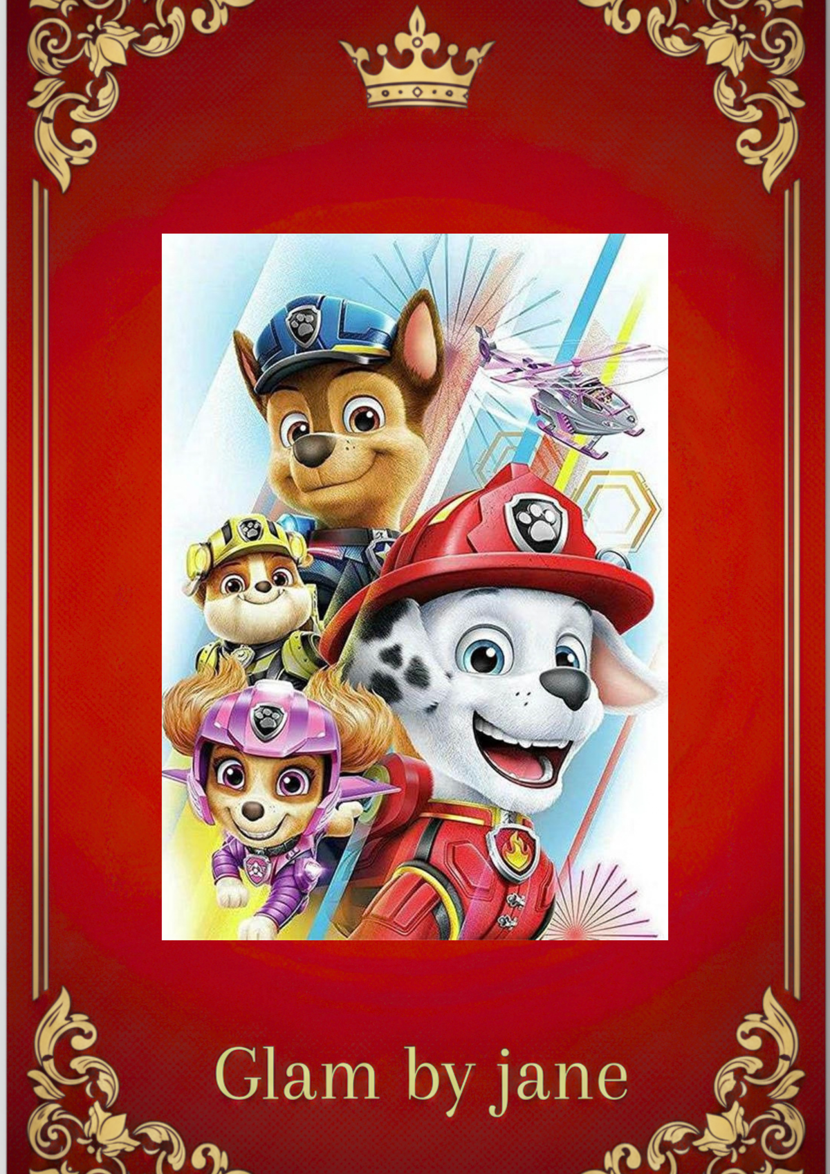 Diamond Painting Pat’ Patrouille – Chase, Marcus, Ruben et Stella