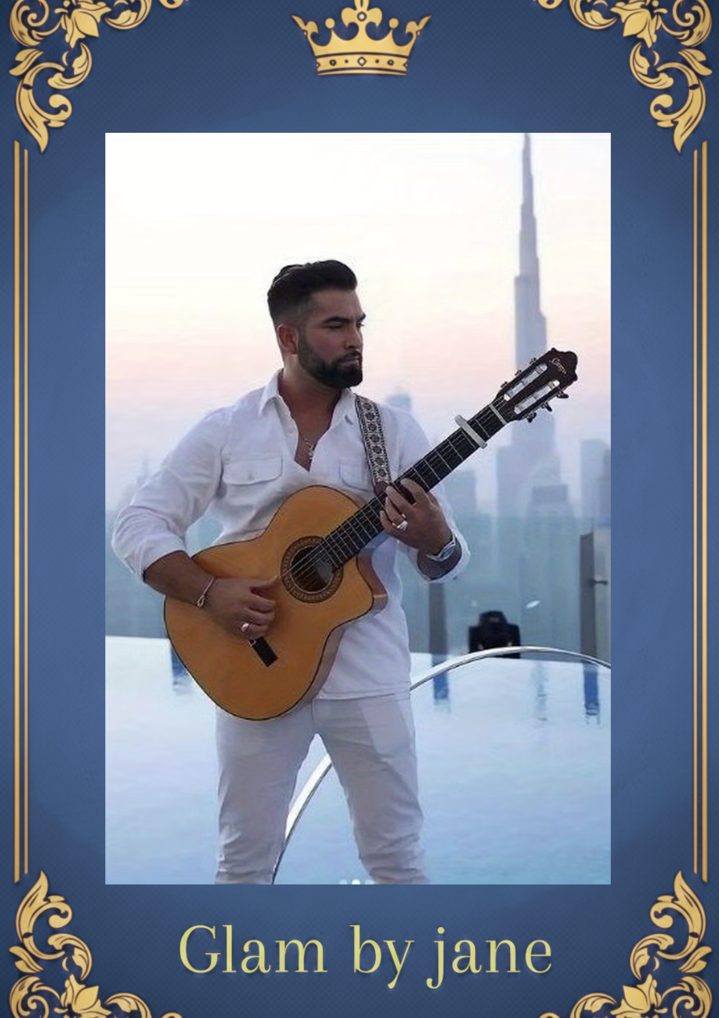 Kit Peinture Diamant 5D – Kendji Girac, L'Âme du Flamenco