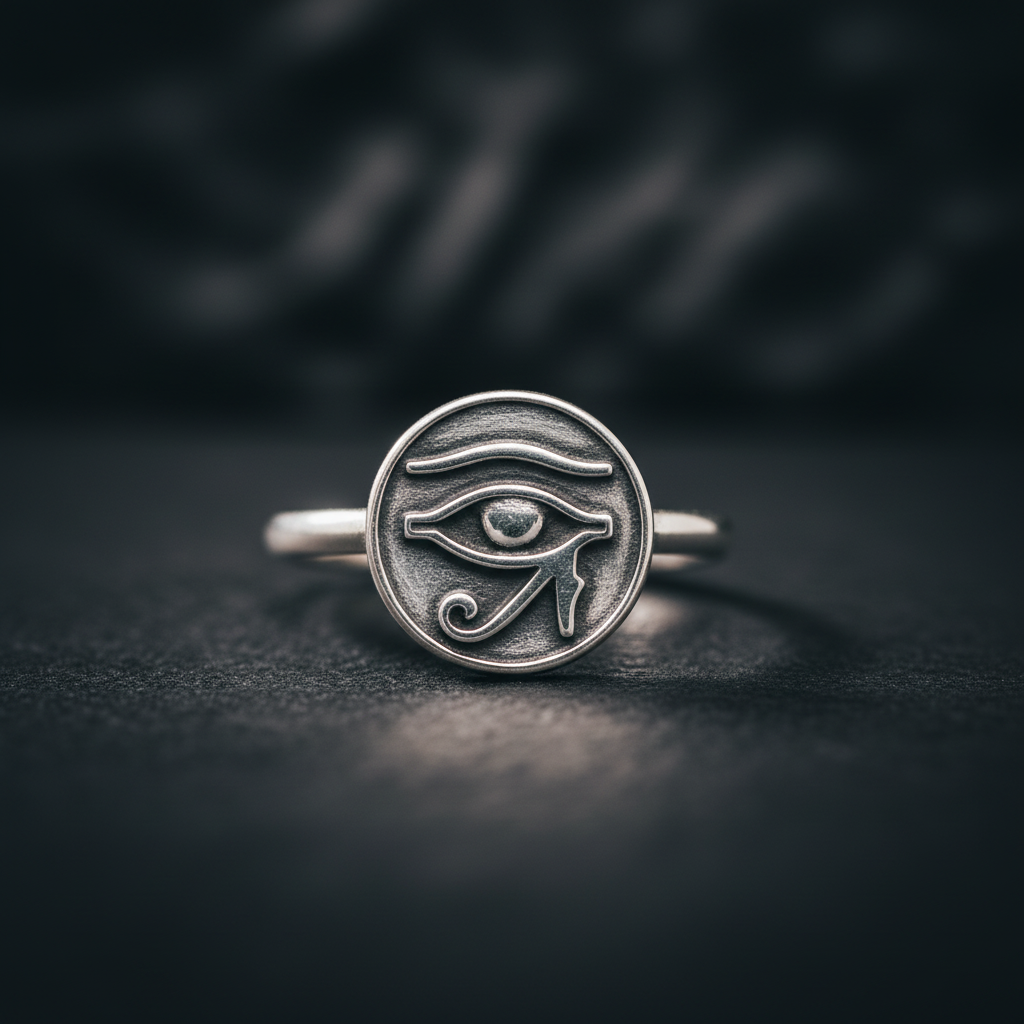 Bague Argent Œil d'Horus