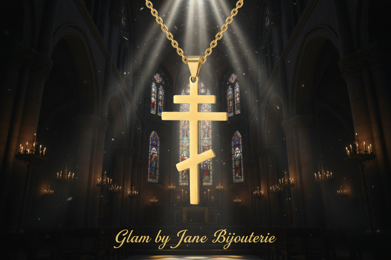 Pendentif Croix Orthodoxe