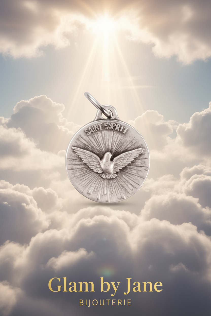 Pendentif Médaille Saint Esprit