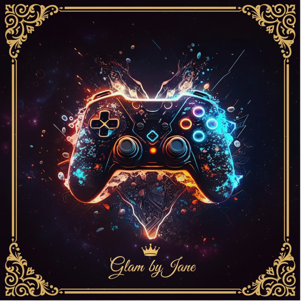 Kit de Peinture de Diamant 5D – Manette de Jeu Gaming