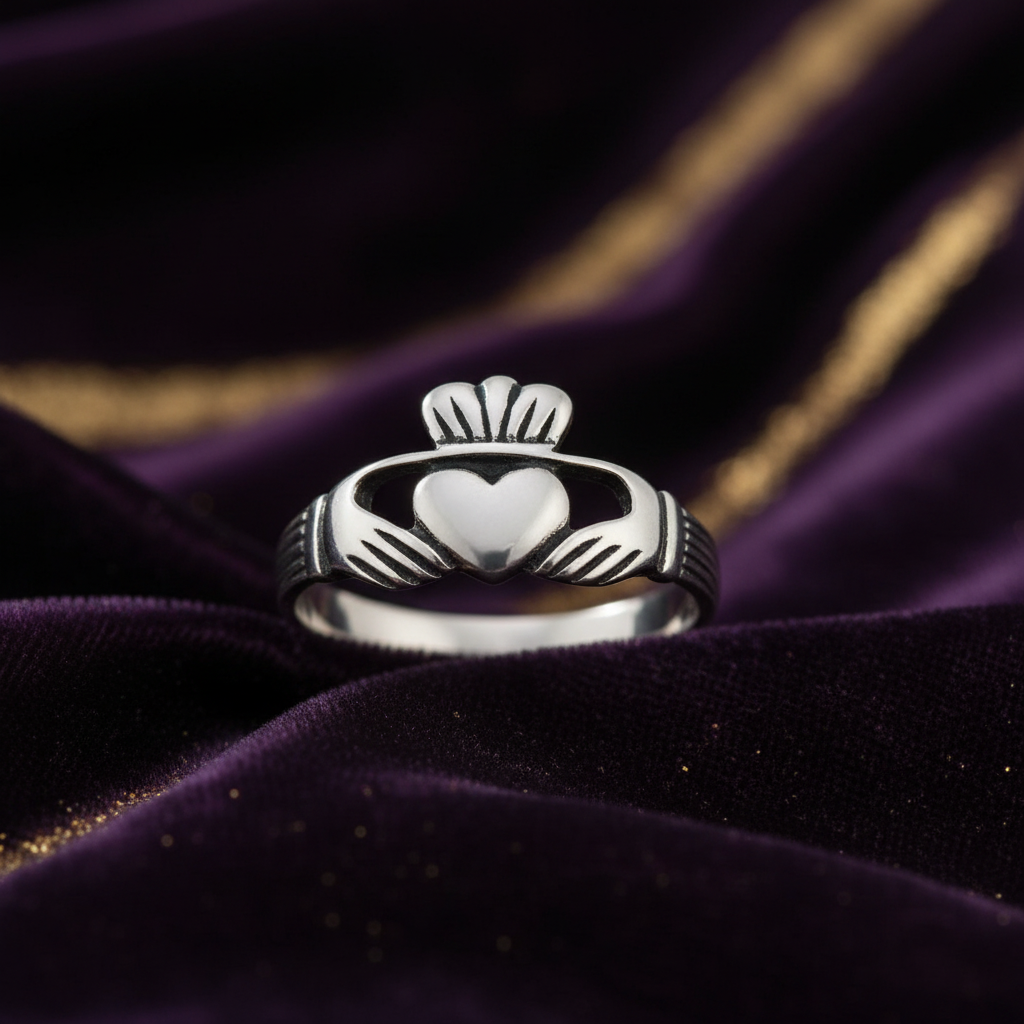 bague "Claddagh" 925 argent