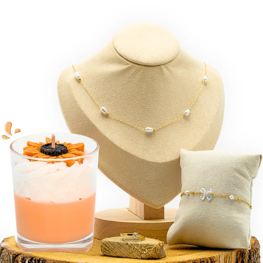 🕯️ Bougie Gourmande Orientale avec Bijou Surprise 💎