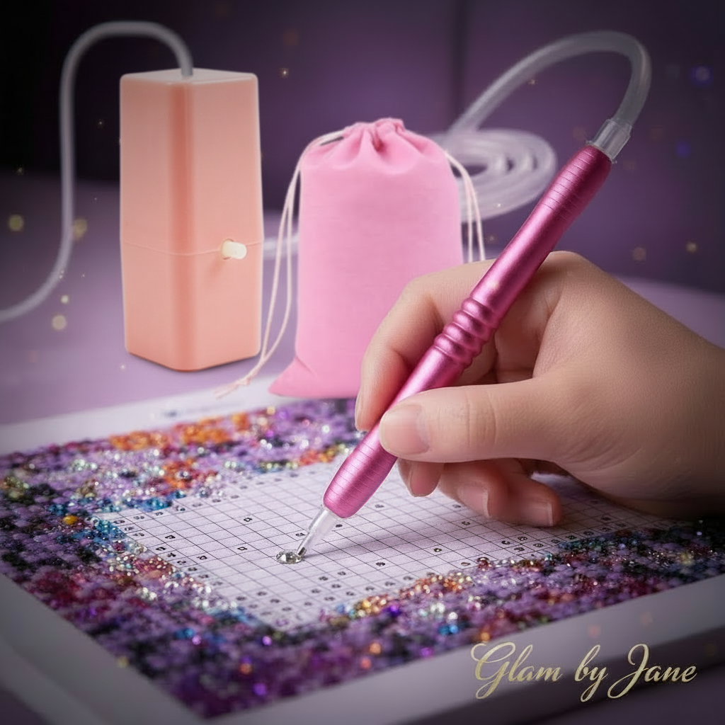 Stylo électrique à aspiration sous vide pour Diamond Painting (Avec ou sans pointe en métal )