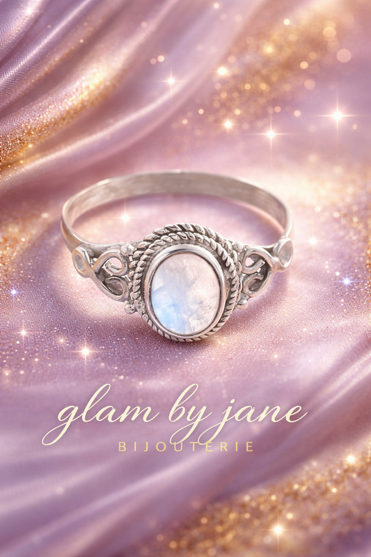 Bague Argent Pierre de Lune