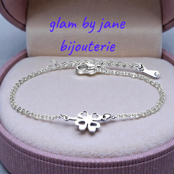 Bracelet acier 316L trèfle