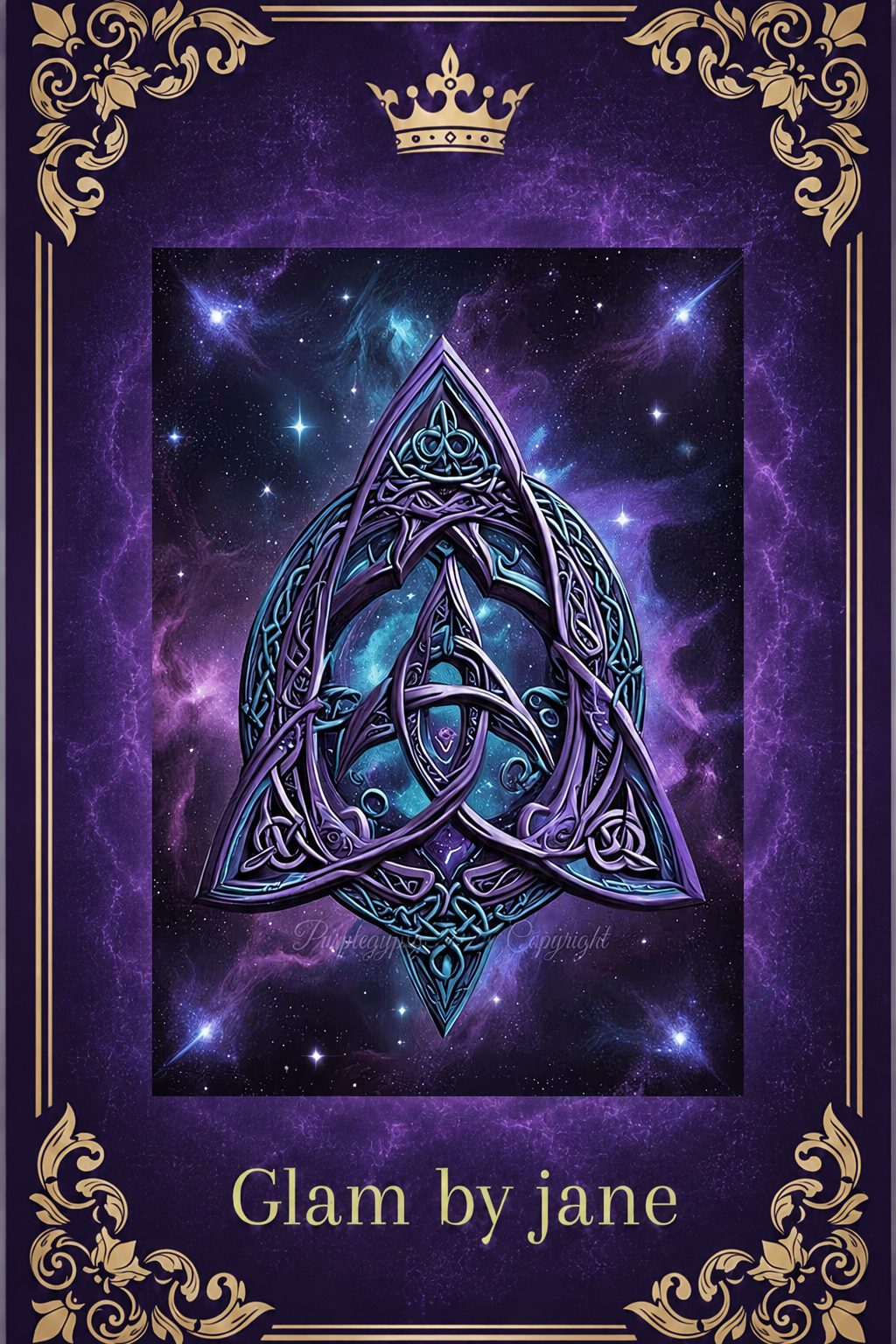 Kit de Peinture de Diamants – Nœud Celtique & Nuit Étoilée