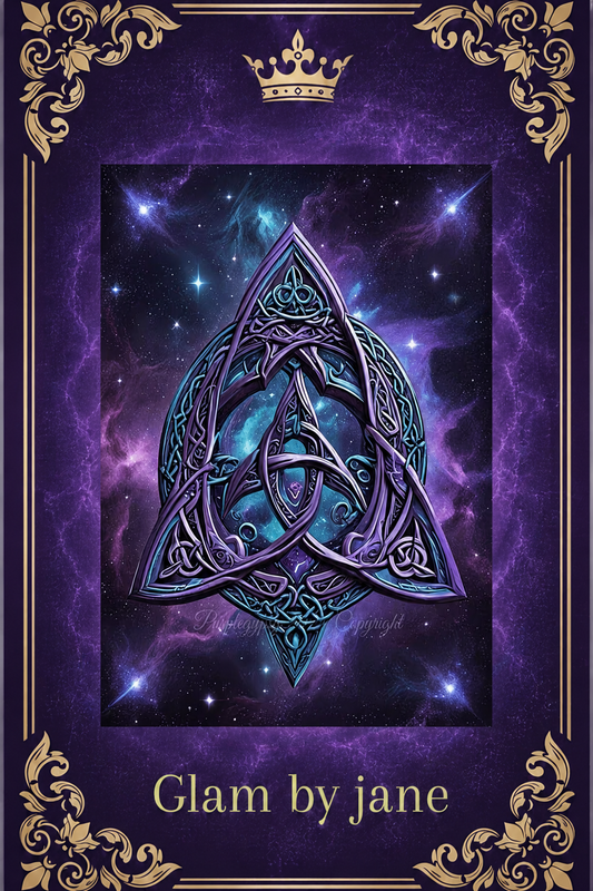Kit de Peinture de Diamants – Nœud Celtique & Nuit Étoilée