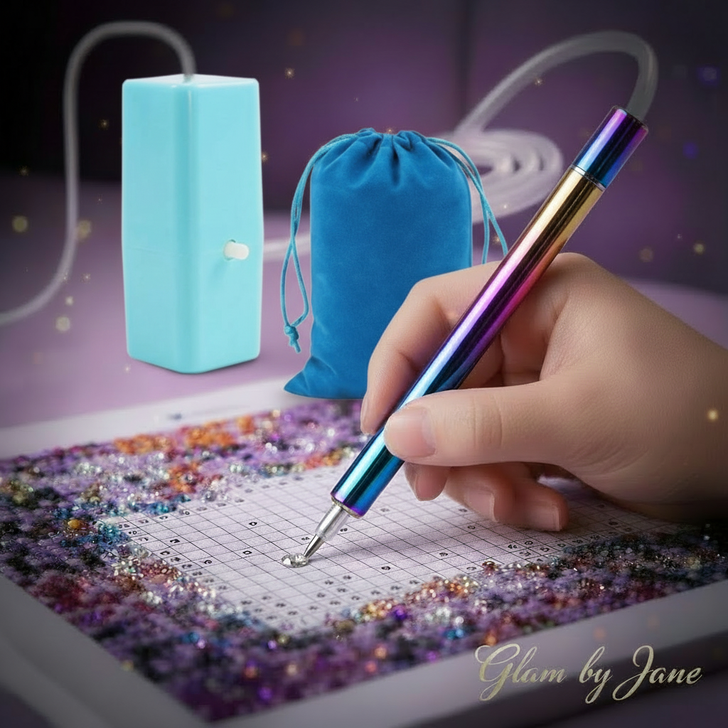 Stylo électrique à aspiration sous vide pour Diamond Painting (Avec ou sans pointe en métal )
