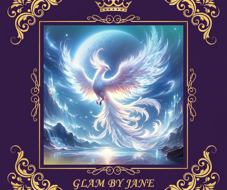 Kit de Peinture Diamant 5D – Phénix Blanc | Art Mosaïque sur Toile