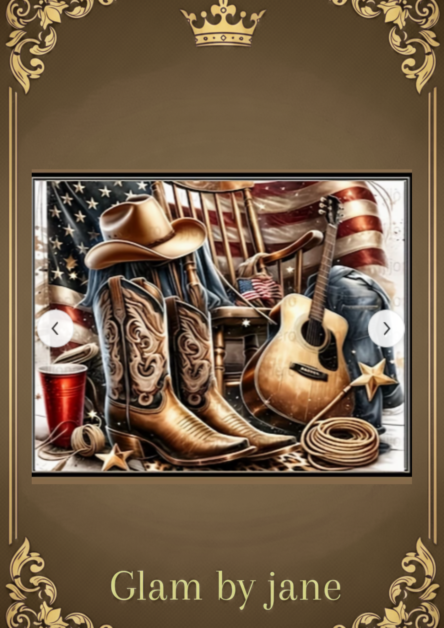 Kit Peinture de Diamant 5D DIY Thème Country – Chapeau & Bottes Équestres