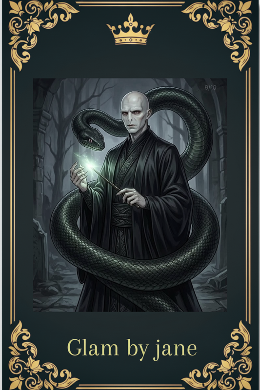 🐍 Peinture Diamant   Voldemort et le Serpent Nagini  👑