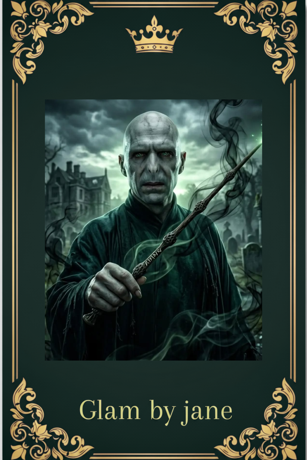 Kit Diamond Painting Voldemort