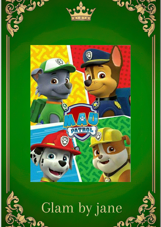 Diamond Painting Pat’ Patrouille  Chase, Rocky, Marcus et Ruben