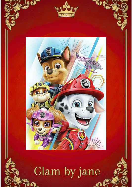 Diamond Painting Pat’ Patrouille – Chase, Marcus, Ruben et Stella