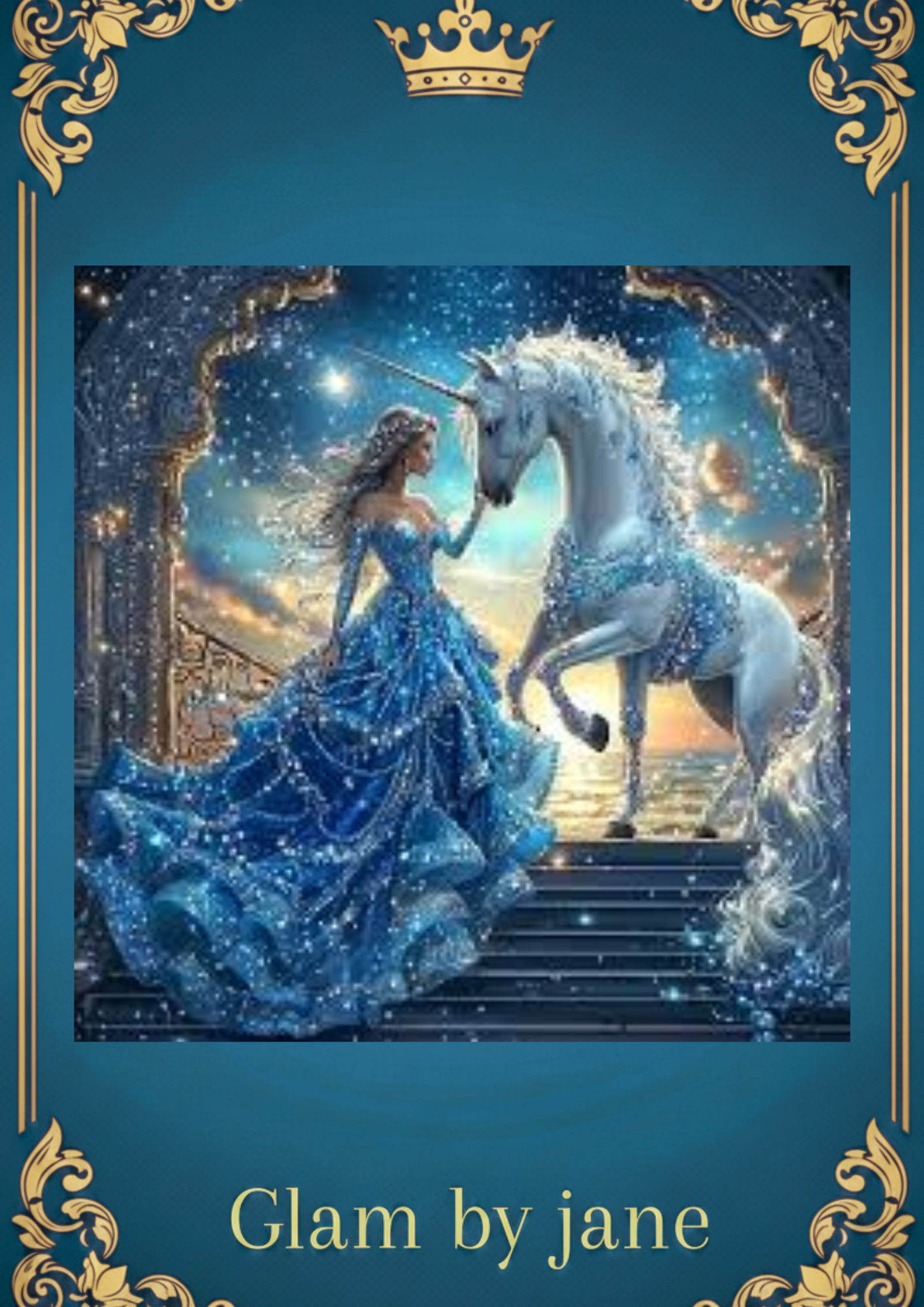 Kit Peinture Diamant 5D – Femme & Licorne