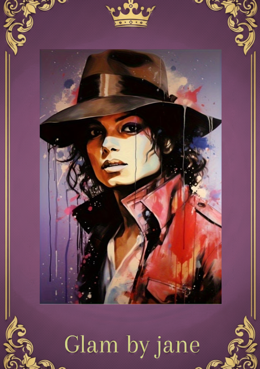🎨 Kit Peinture Diamant 5D – Michael Jackson