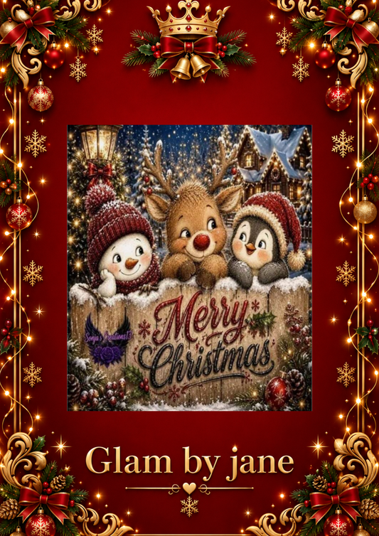 Diamond Painting Noël – Trio enchanté