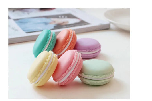 Mini boîtes de rangement en forme de macaron