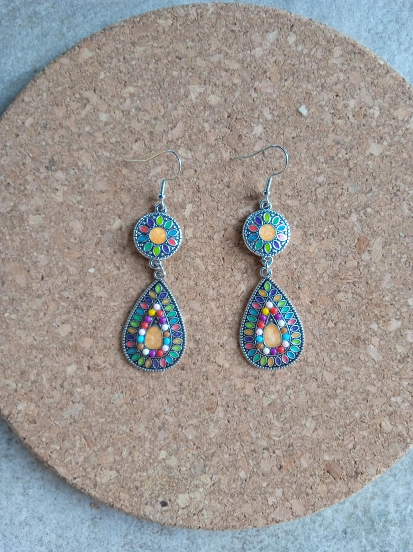 Boucles d'oreilles style bohême