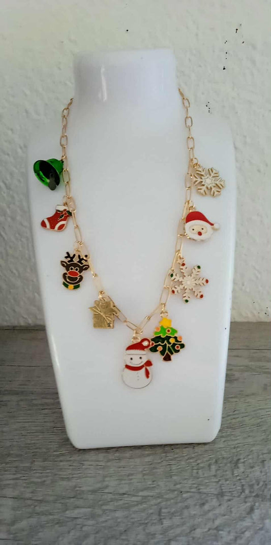 Collier Charms de Fête