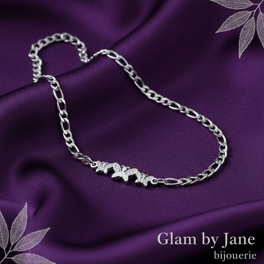 Bracelet 3 papillons