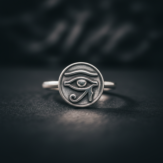 Bague Argent Œil d'Horus