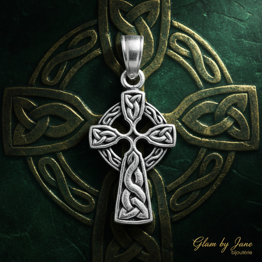 Pendentif Argent Croix Celtique