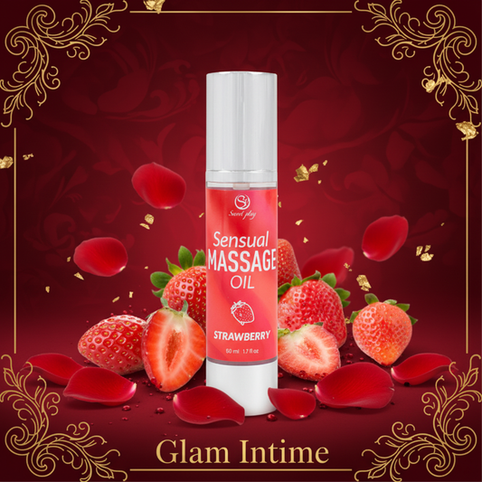 Huile de massage Fraise