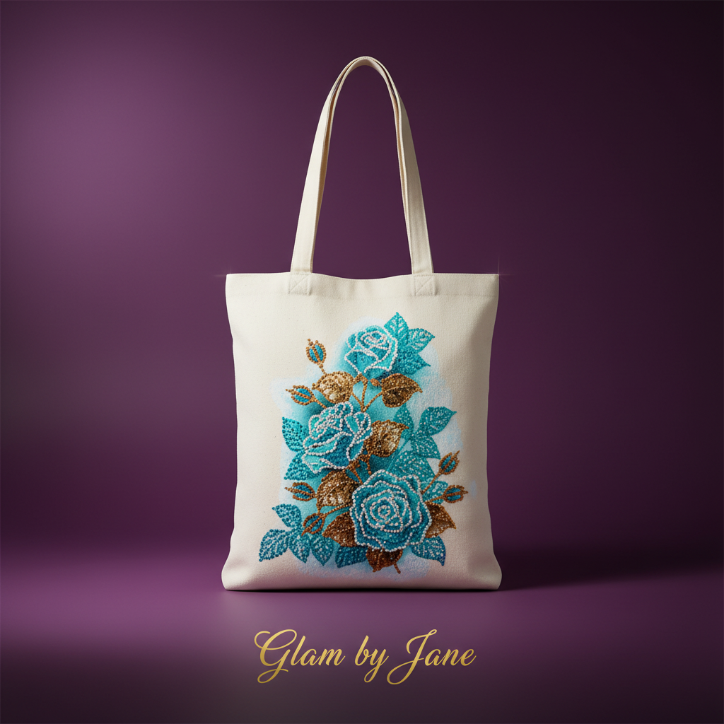 Kit diamant painting sac en toile