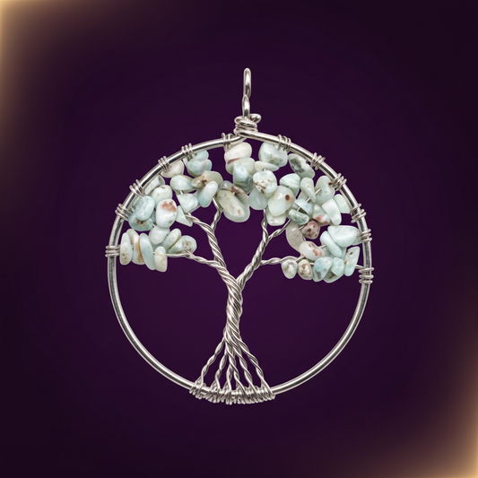 Pendentif grand arbre de vie baroque 4 cm