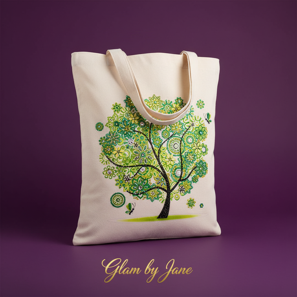 Kit diamant painting sac en toile