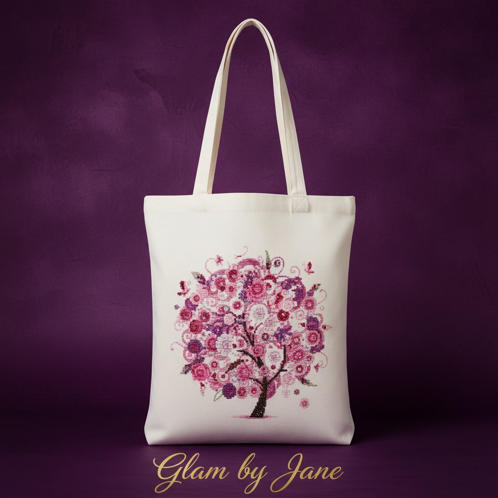 Kit diamant painting sac en toile