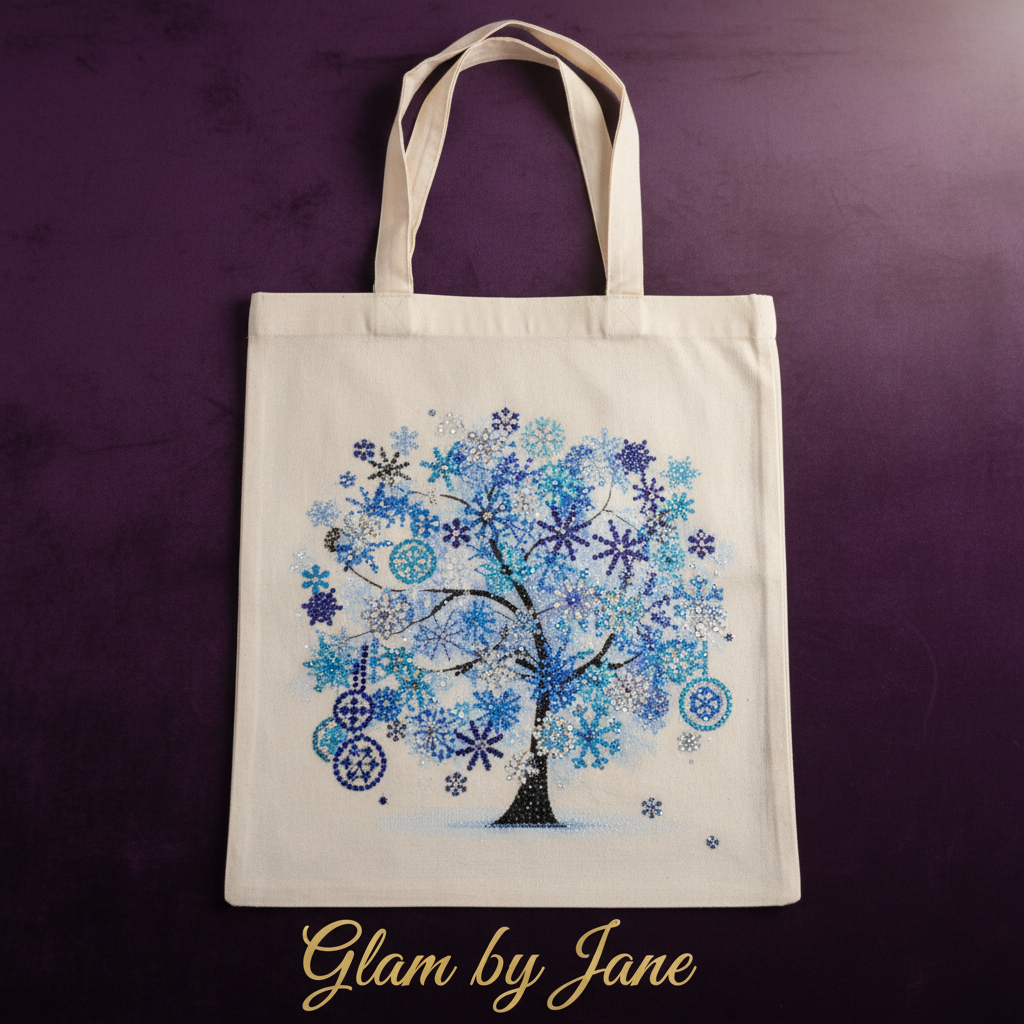 Kit diamant painting sac en toile