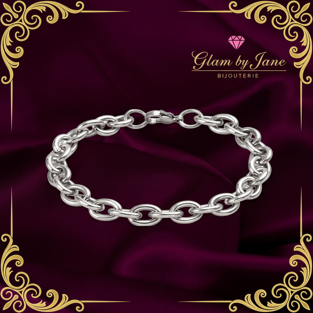 Bracelet femme  souple en acier inoxydable