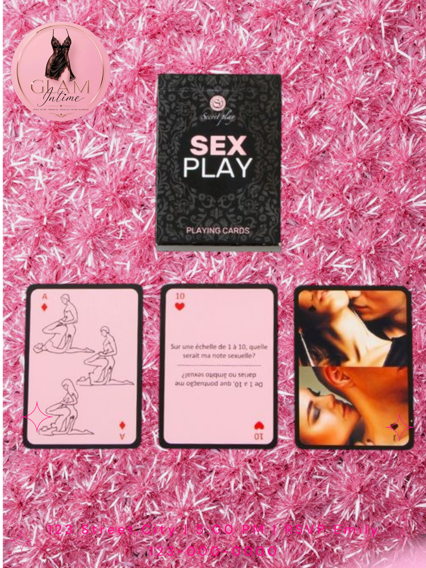 Cartes à jouer Sex Play