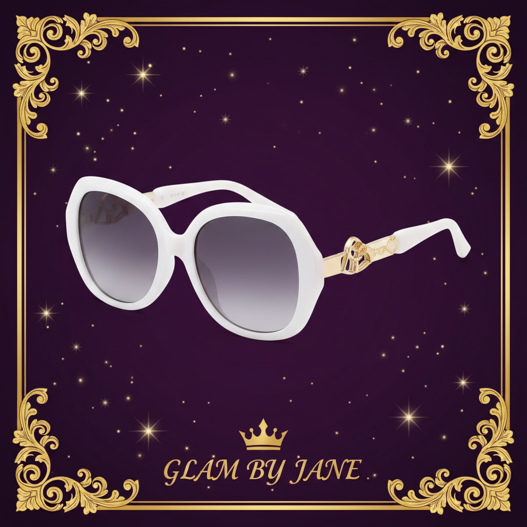 Lunettes de Soleil Oversize Femme - Style Glamour & Chic