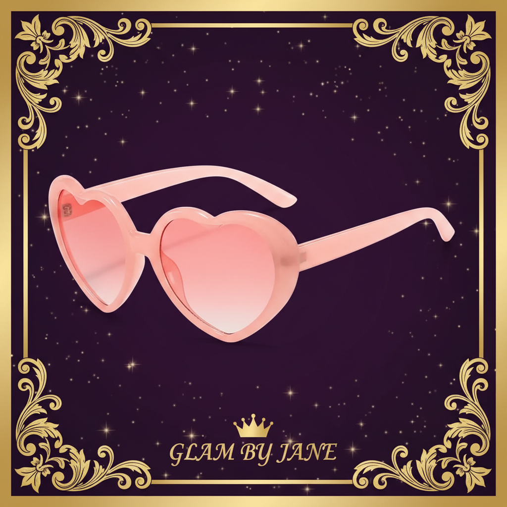 Lunettes de Soleil Cœur pour Filles et femme