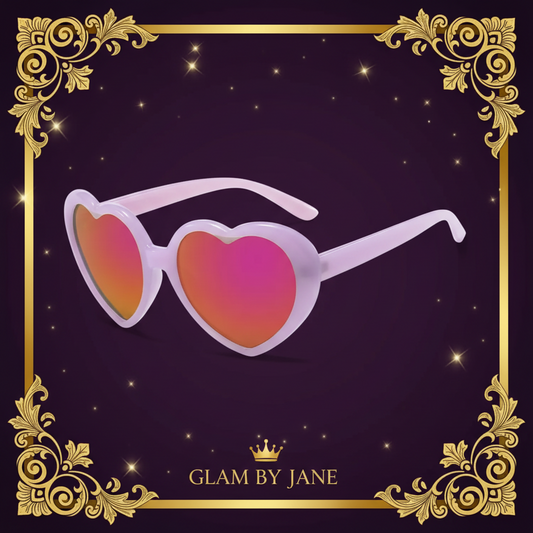 Lunettes de Soleil Cœur pour Filles et femme