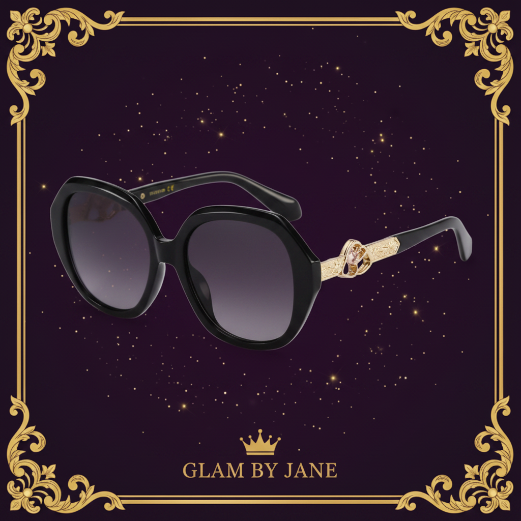 Lunettes de Soleil Oversize Femme - Style Glamour & Chic