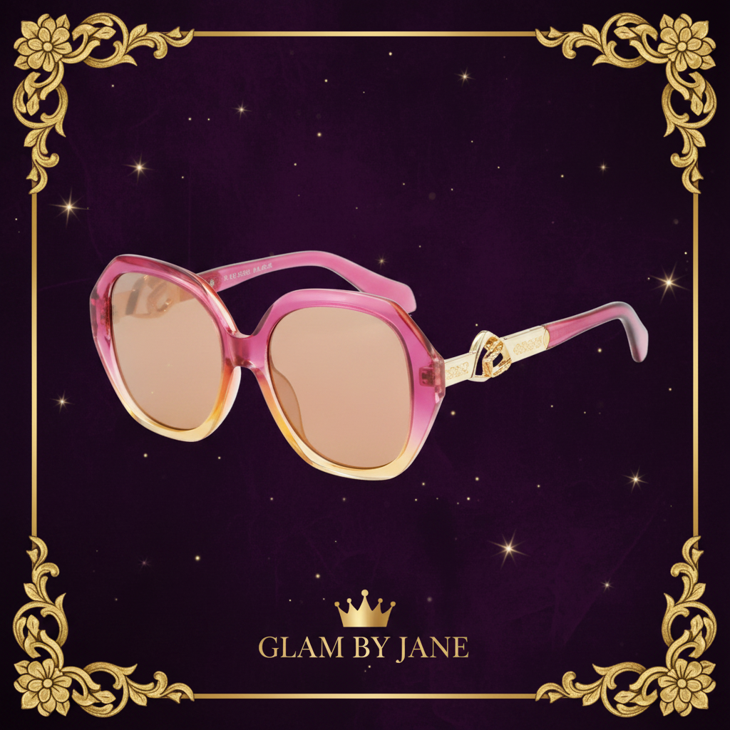 Lunettes de Soleil Oversize Femme - Style Glamour & Chic