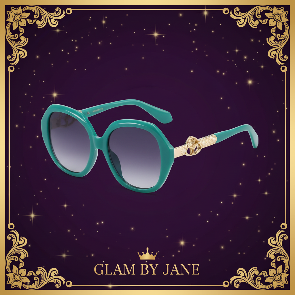 Lunettes de Soleil Oversize Femme - Style Glamour & Chic