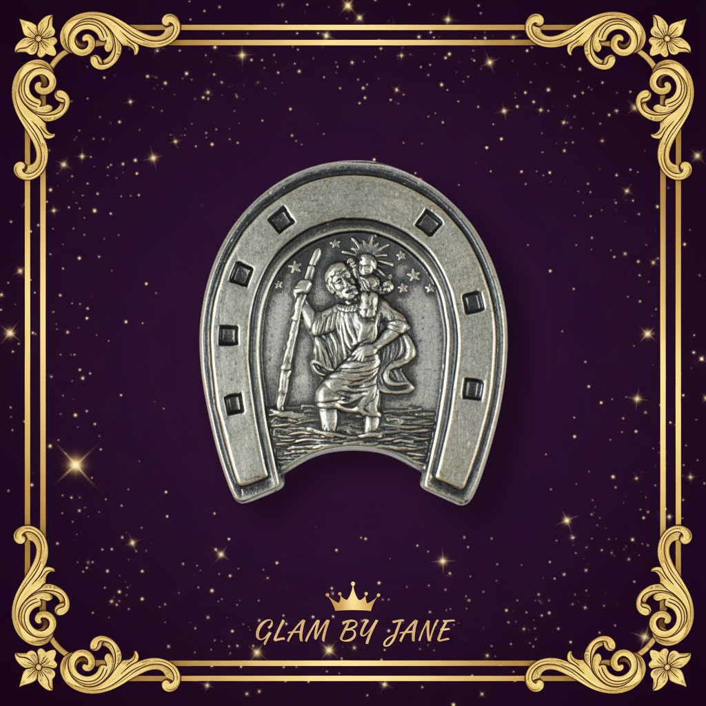 Plaque Auto magnet Saint christophe
