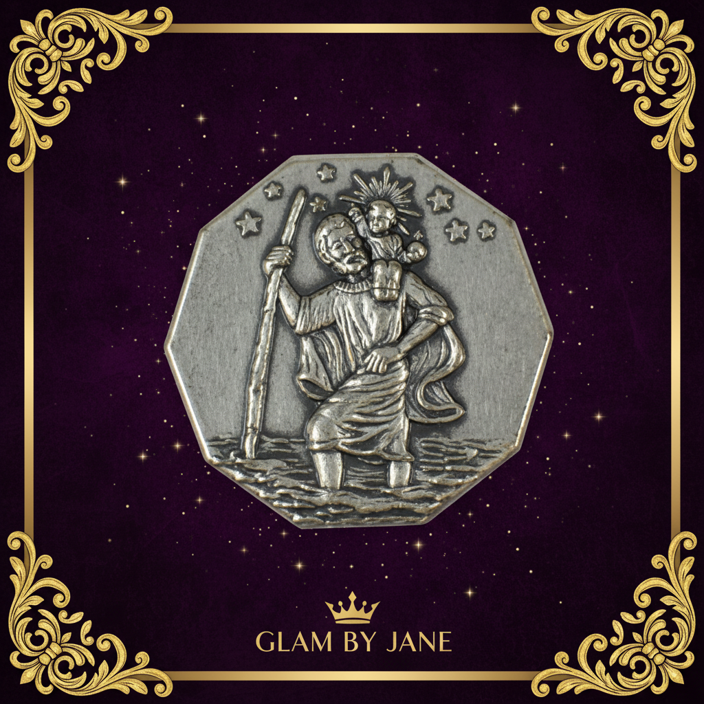 Plaque Auto magnet Saint christophe